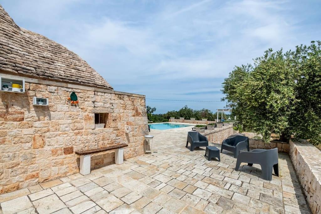 Trullo Oasi Santo Stefano - Private Pool Villa Кастелана Гроте Екстериор снимка