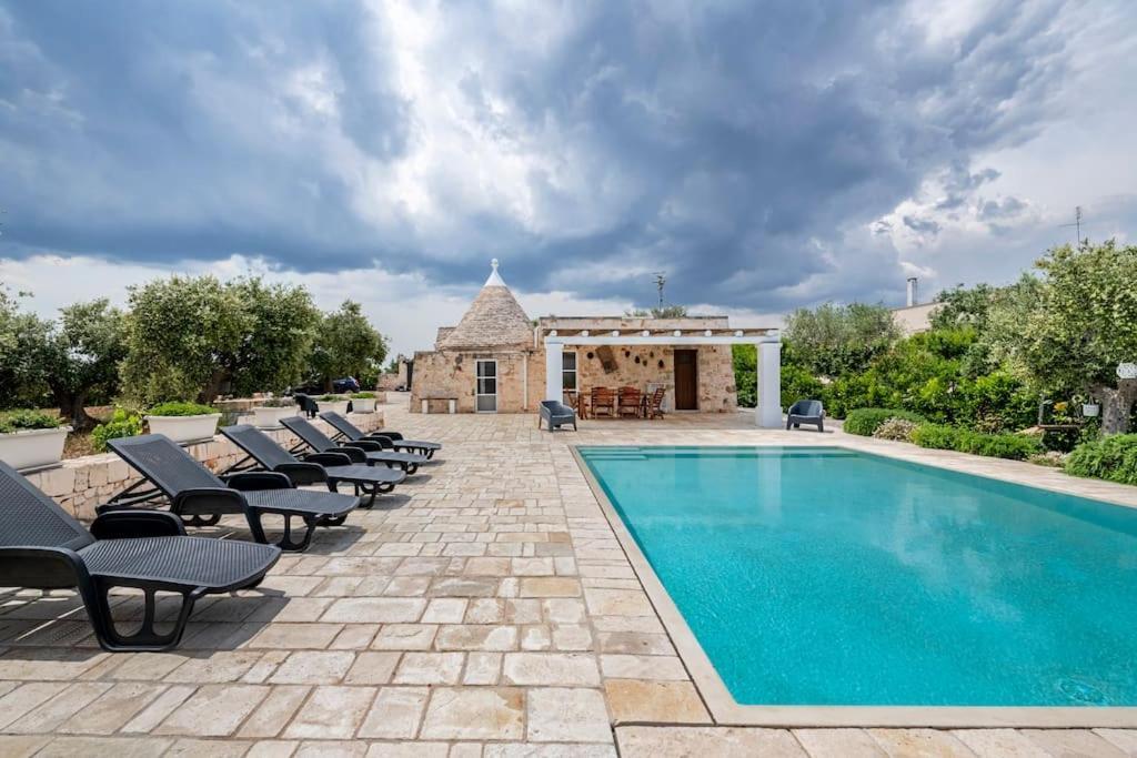 Trullo Oasi Santo Stefano - Private Pool Villa Кастелана Гроте Екстериор снимка